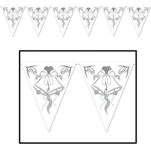 Wedding Bells Pennant Banner