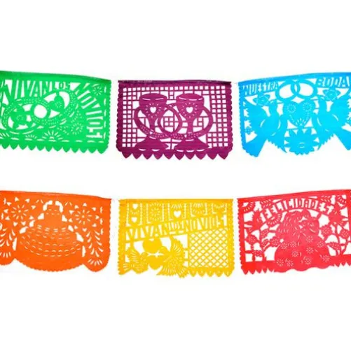 Wedding Papel Picado Banner - Multicolor