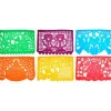 Wedding Plastic Picado Banner - Multicolor