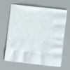 White Beverage Napkins