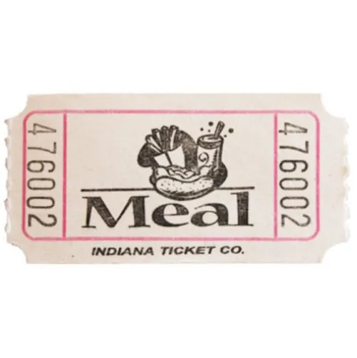 White Meal Ticket Roll