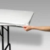 White Stay Put 8' Table Cover