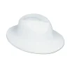 White Velour Fedora