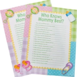 Who Knows Mommy Best? Game