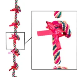 Wicker Candy Cane Garland