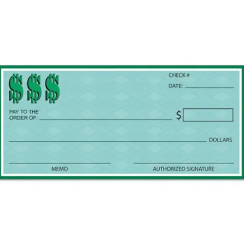 Winner's Check