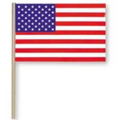 8" x 12" Cotton American Flag