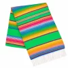 6.75' x 5' Neon Green Serape