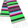 2' x 5' Serape Lime Green