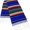 6.75' x 5' Serape Royal Blue