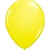 3' Yellow Latex Balloon